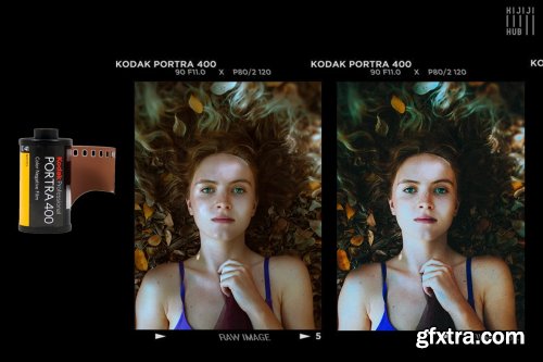 CreativeMarket - 10 Kodak Film Looks for Portraits 6036000