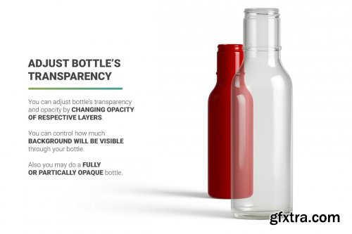 CreativeMarket - Juice Bottle Mockup 5736654