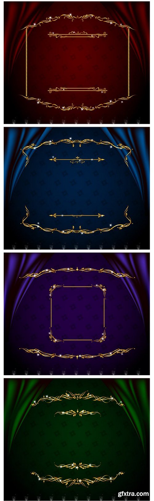 Gold Desing Elemetns, frames