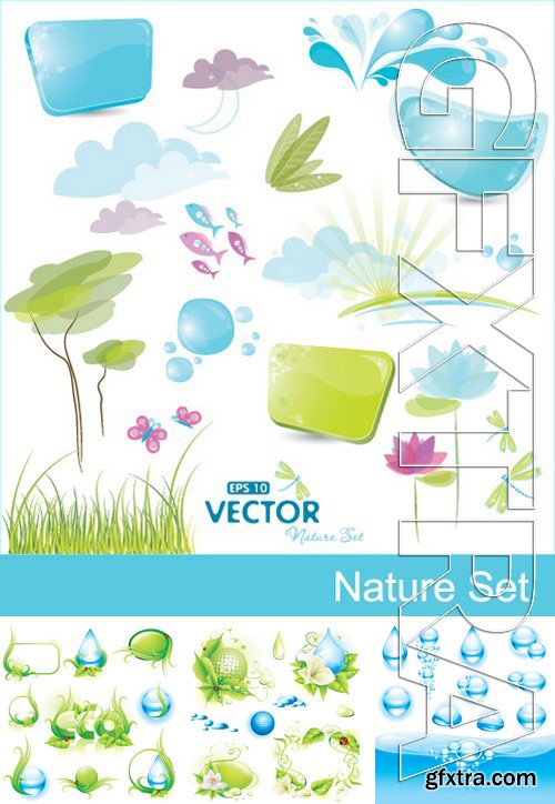 Nature, water. design Eco elements