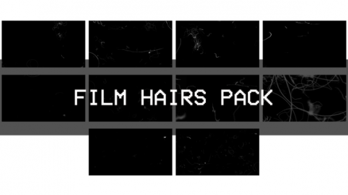 Videohive - Film Hairs Pack - 21863600 - 21863600