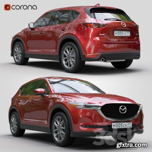 Mazda CX-5 2017 3D Model