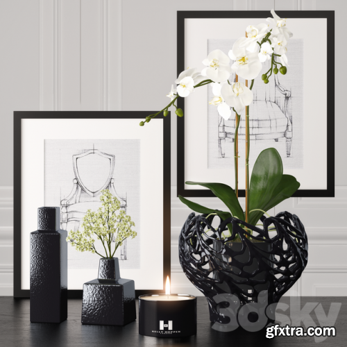 Decoration set 4 by Kelly Hoppen