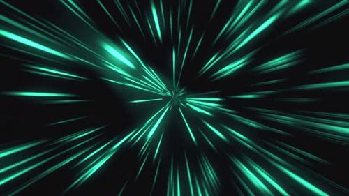 Videohive - Looped animation. Abstract stream of blue light tunnel. - 28781573 - 28781573