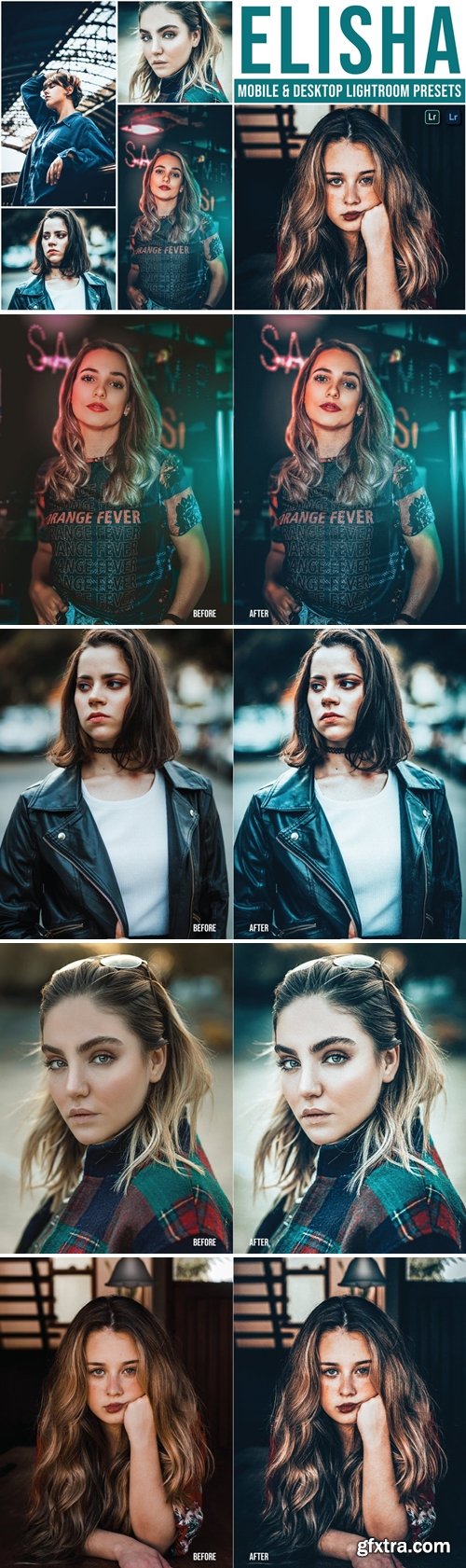 Elisha Mobile and Desktop Lightroom Presets