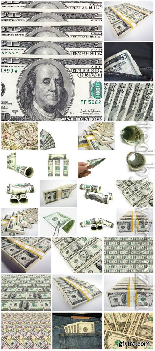 Banknotes stock photo