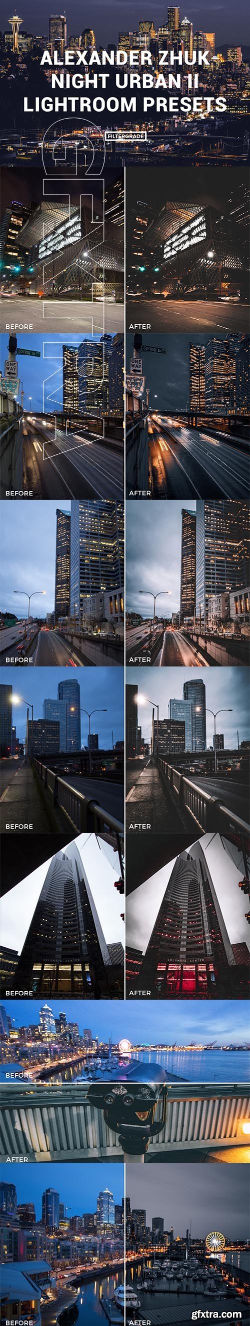 Alexander Zhuk Night Urban II Lightroom Presets