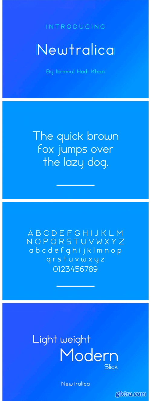 Newtralica Font