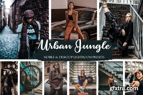 Urban Jungle Mobile & Desktop Presets Street ligthroom presets