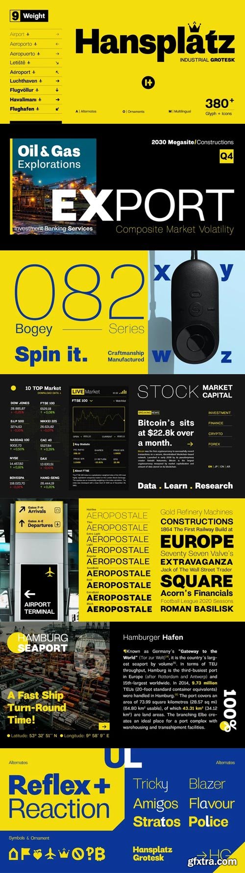 Hansplatz Grotesk Font Family