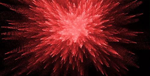 Videohive - Red Particles Explosion - 14249194 - 14249194