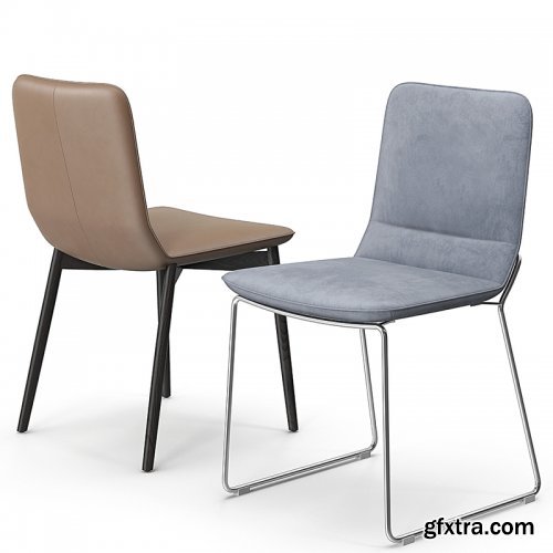 Ligne roset bendchair 3d Model