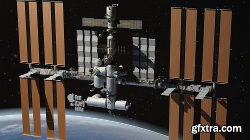 Turbosquid - NASA International Space Station model