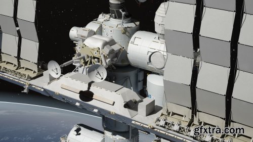 Turbosquid - NASA International Space Station model