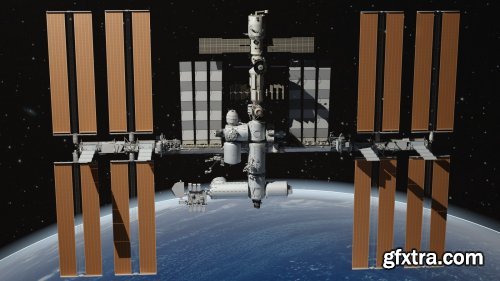 Turbosquid - NASA International Space Station model