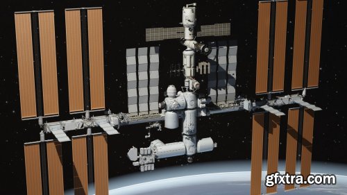 Turbosquid - NASA International Space Station model