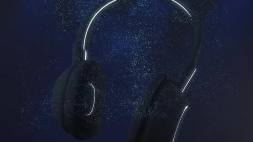 Videohive - Music Background Headphones - 32367700 - 32367700