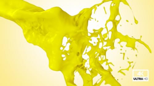 Videohive - Splash Of Yellow Paint V2 - 32383449 - 32383449