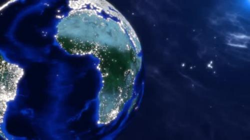 Videohive - Digital Planet Earth Copy Space - 32385388 - 32385388