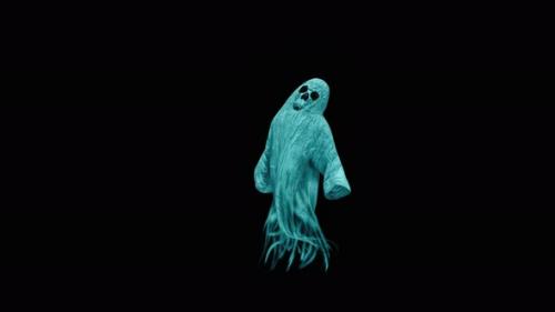 Videohive - 30 Ghost Halloween Dancing 4K - 32390418 - 32390418