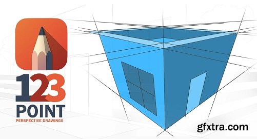 Create One, Two, and Three-Point Perspective Drawings using Autodesk Sketchbook