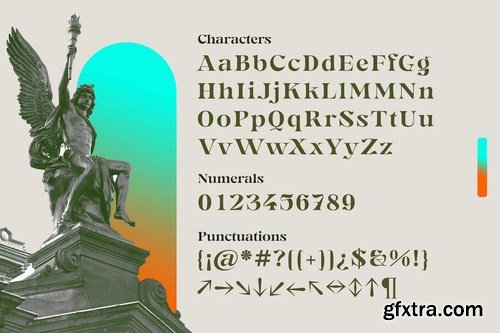 CM - Gegor Serif Display Font 6187832