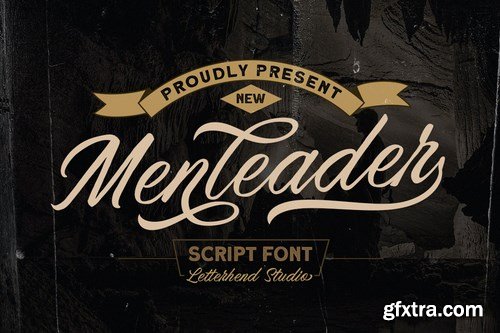 CM - Menleader - Script font 6180373