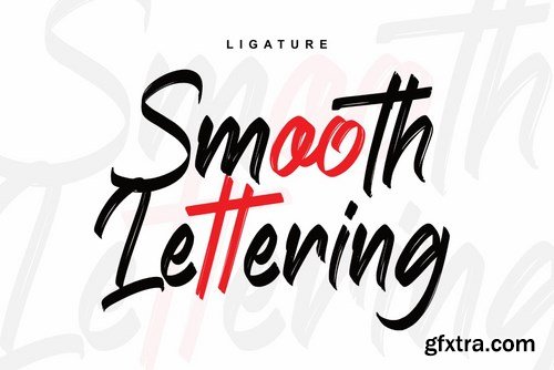 Handtagle - Handbrush Typeface