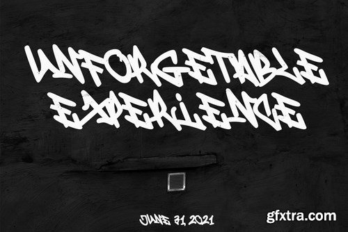 Jamstreet - Monoline Graffiti Font