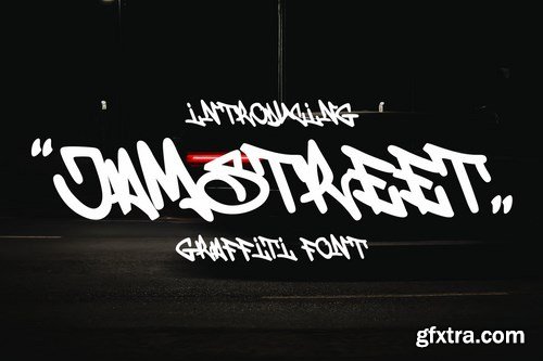 Jamstreet - Monoline Graffiti Font