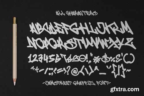 Jamstreet - Monoline Graffiti Font