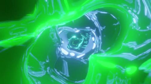 Videohive - Green Galaxy Tunnel Vj Loop - 32368298 - 32368298