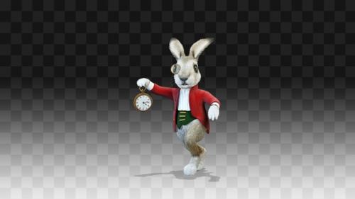 Videohive - Rabbit Oliver Running Late - 32373266 - 32373266