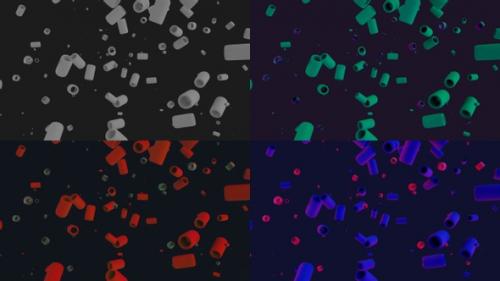 Videohive - Pile Of Colorful Pipes - 32399871 - 32399871