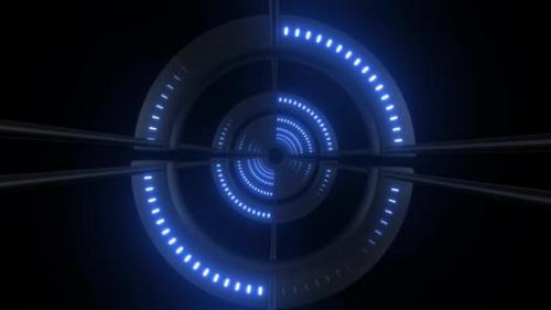 Videohive - 4k Colored Radial Neon Tunnel Loops Pack - 32427804 - 32427804