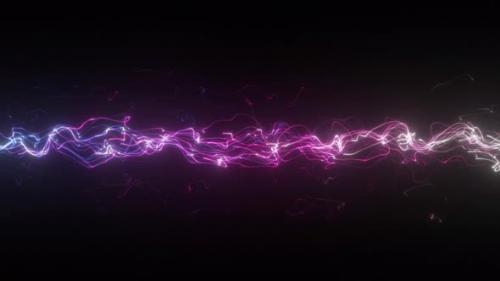 Videohive - Particle Streaks Background Loop - 32442765 - 32442765