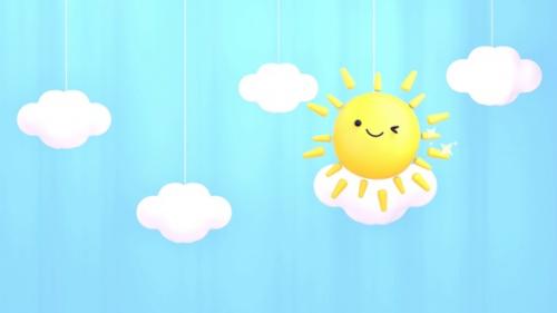 Videohive - Cute Sun Curtain - 32461879 - 32461879