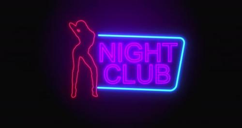 Videohive - Night Club Neon Sign - 32462630 - 32462630