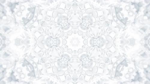 Videohive - White Kaleidoscopic Abstract Background - 32471454 - 32471454