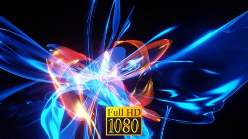 Videohive - Abstract Amorphous Background, Yellow, Blue HD - 32479842 - 32479842