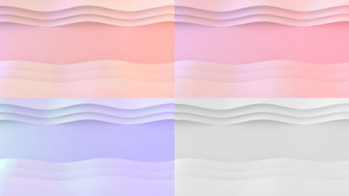 Videohive - Waving Surface Pastel Colors - 32482251 - 32482251