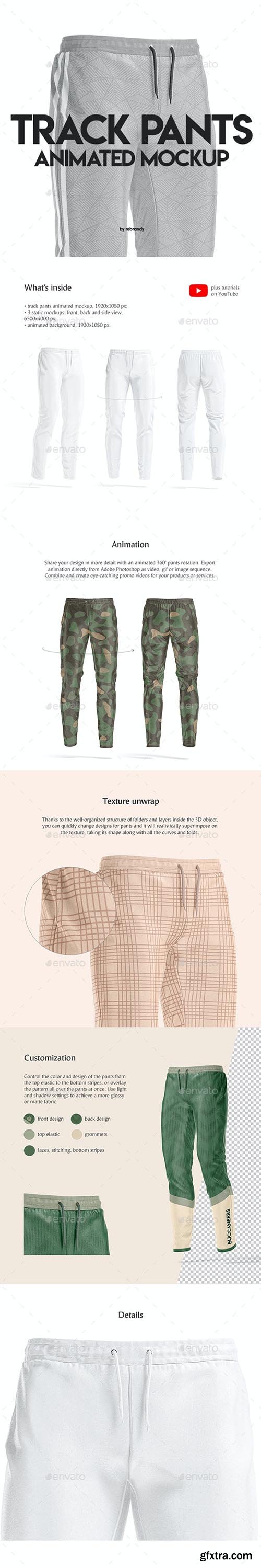 GraphicRiver - Track Pants Animated Mockup 32007375