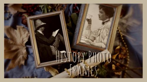 Videohive - History Photo Frames Cinematic Opener - 32443680 - 32443680