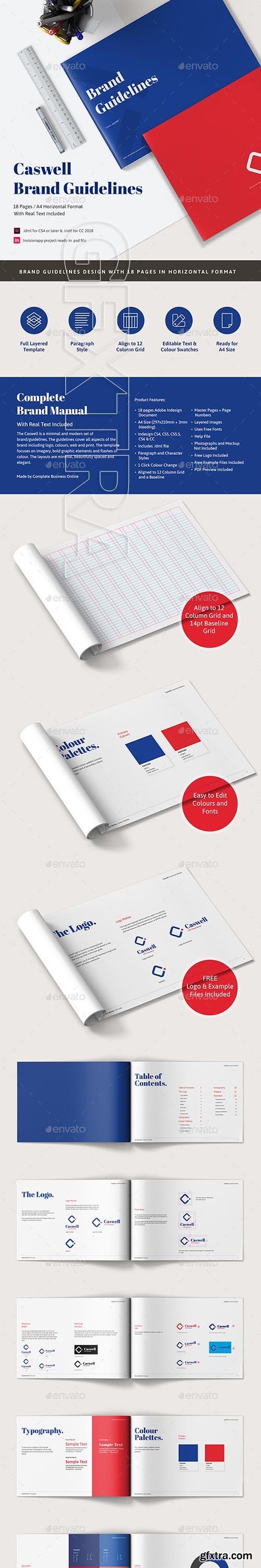 Caswell A4 Brand Guidelines Template