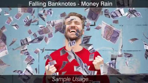 Videohive - Money Rain Falling British Pounds - 32495727 - 32495727