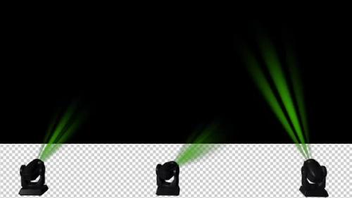 Videohive - 4 ColorStage Lights Loop - 32499526 - 32499526