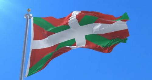 Videohive - Basque Country Flag, Spain - 32500951 - 32500951