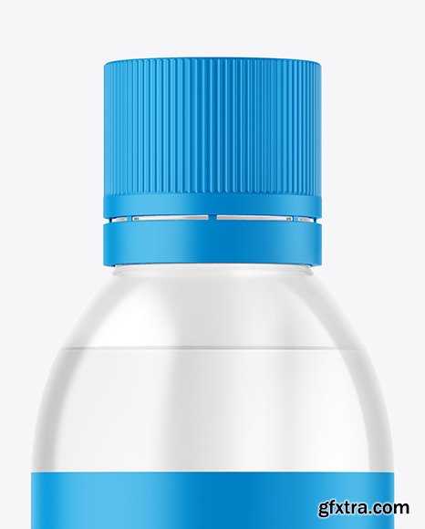 Clear Plastic Bottle Mockup 84408
