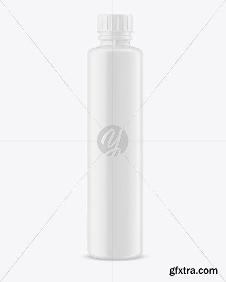 750ml Matte Acrylic Paint Bottle Mockup 84217