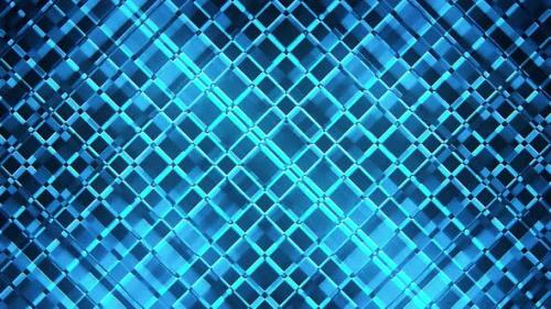 Videohive - VJ Blue Neon Grid - 32504019 - 32504019